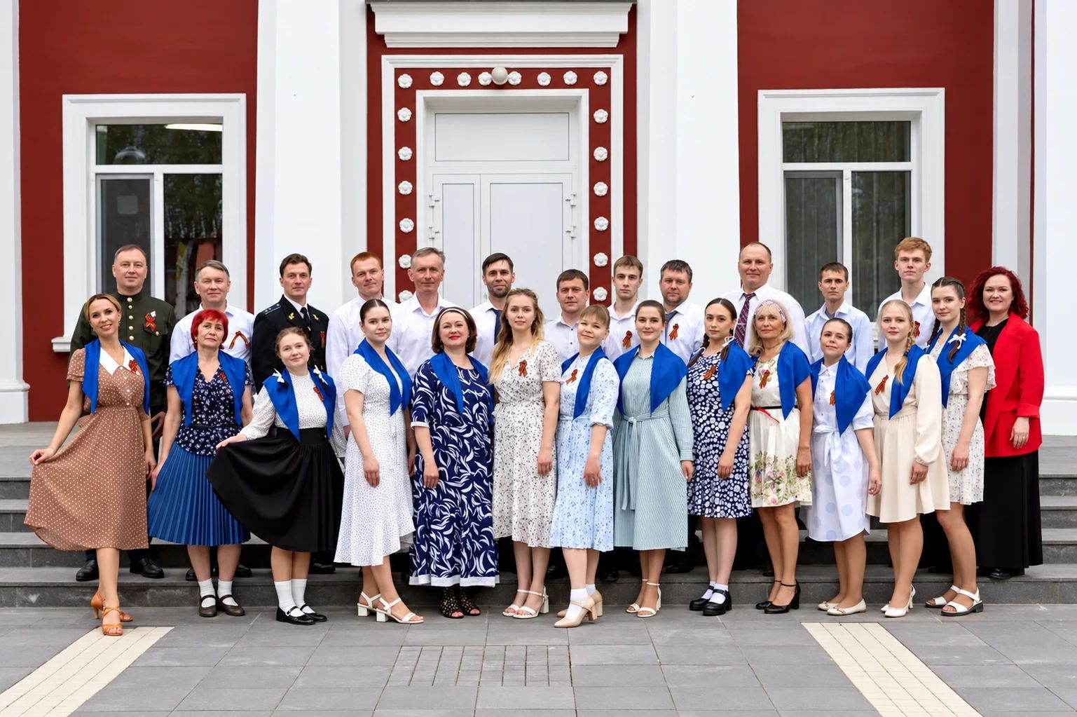 Участники фольклорного коллектива